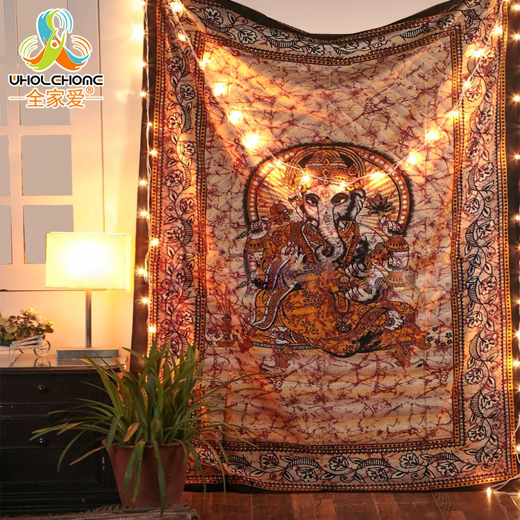 Wall Hanging Indian Elephant Tapestry 3D Animal Owl Printed Vintage Blanket Soft Polyester Fabric Sheet Home Yoga Mat 150x200cm
Wall Hanging Indian Elephant Tapestry 3D Animal Owl Printed Vintage Blanket Soft Polyester Fabric Sheet Home Yoga Mat 150x200cm
