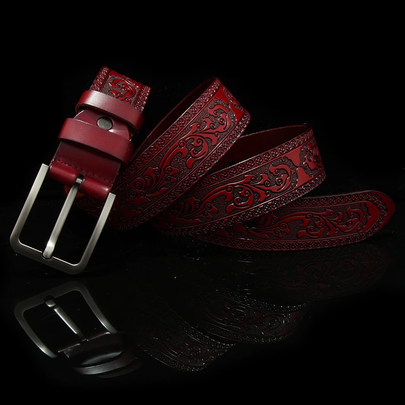 High Quality Cow Genuine Leather Designer Belt HTB19WszrpuWBuNjSspnq6x1NVXa5.jpg - High Quality Cow Genuine Leather Designer Belt