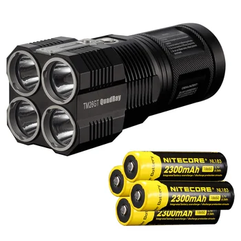 NITECORE TM26GT Tiny Monster 704M Beam Distance OLED Display 3500Lumen LED Searchlight Flashlight+4*NL183(2300mah) Free shipping
NITECORE TM26GT Tiny Monster 704M Beam Distance OLED Display 3500Lumen LED Searchlight Flashlight+4*NL183(2300mah) Free shipping
