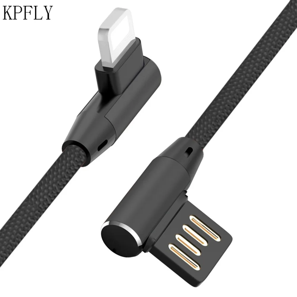 KPFLY Cable for iPhone Xs Max Huawei P30 Pro 90 Degree USB Cable Type C For Xiaomi 8 9 Fast Charging Cables Universal Micro USB
KPFLY Cable for iPhone Xs Max Huawei P30 Pro 90 Degree USB Cable Type C For Xiaomi 8 9 Fast Charging Cables Universal Micro USB