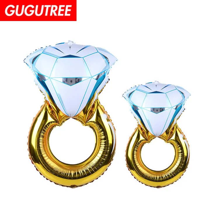 GUGUTREE PARTY 43inch gold diamond ring foil ballon wedding event christmas halloween festival birthday party HY-30
GUGUTREE PARTY 43inch gold diamond ring foil ballon wedding event christmas halloween festival birthday party HY-30