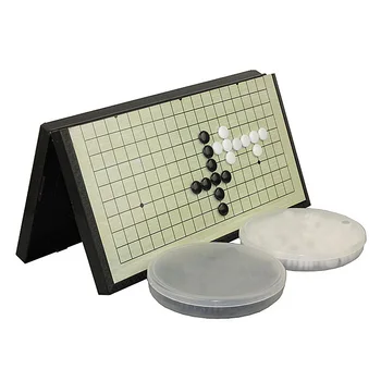 Math Toys Black White Foldable Board Gomoku Gobang Educational Chess Game Magnetic Travel Portable Baduk Magnetic Chess Sets JC
Math Toys Black White Foldable Board Gomoku Gobang Educational Chess Game Magnetic Travel Portable Baduk Magnetic Chess Sets JC