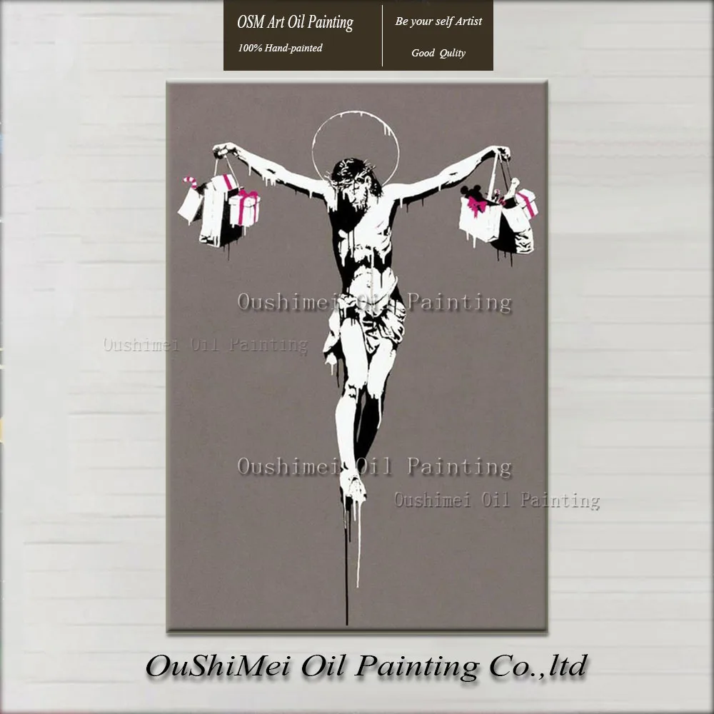 New Hand Painted Creative Jesus Canvas Oil Painting Modern Abstract Portrait Painting Acrylic Paintings Hang Pictures Christian
New Hand Painted Creative Jesus Canvas Oil Painting Modern Abstract Portrait Painting Acrylic Paintings Hang Pictures Christian