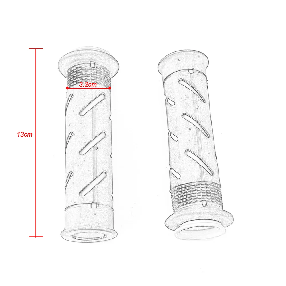 SMOK Universal Motorcycle 78 22mm Handlebar Hand Grips For YAMAHA MT 07 MT-07 Tmax 530 Kawasaki Z900 BMW R1200GS Adventure LC (4)