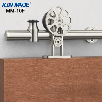 KIN MADE Modern Stainless Steel Radiation Shape Sliding Barn Wood Door Hardware Top Mounted Hanger Track
KIN MADE Modern Stainless Steel Radiation Shape Sliding Barn Wood Door Hardware Top Mounted Hanger Track
