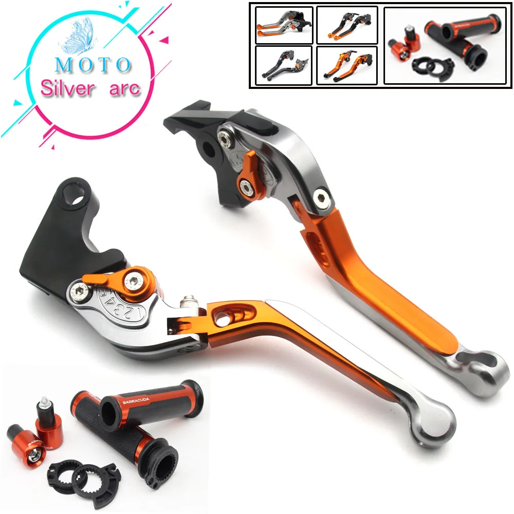 CNC Folding Brake Clutch Levers Handlebar Hand Grips 1 Set KTM 1190 Adventure/R 2013-2016 Super Adventure 1290 2015-2016 2004
CNC Folding Brake Clutch Levers Handlebar Hand Grips 1 Set KTM 1190 Adventure/R 2013-2016 Super Adventure 1290 2015-2016 2004
