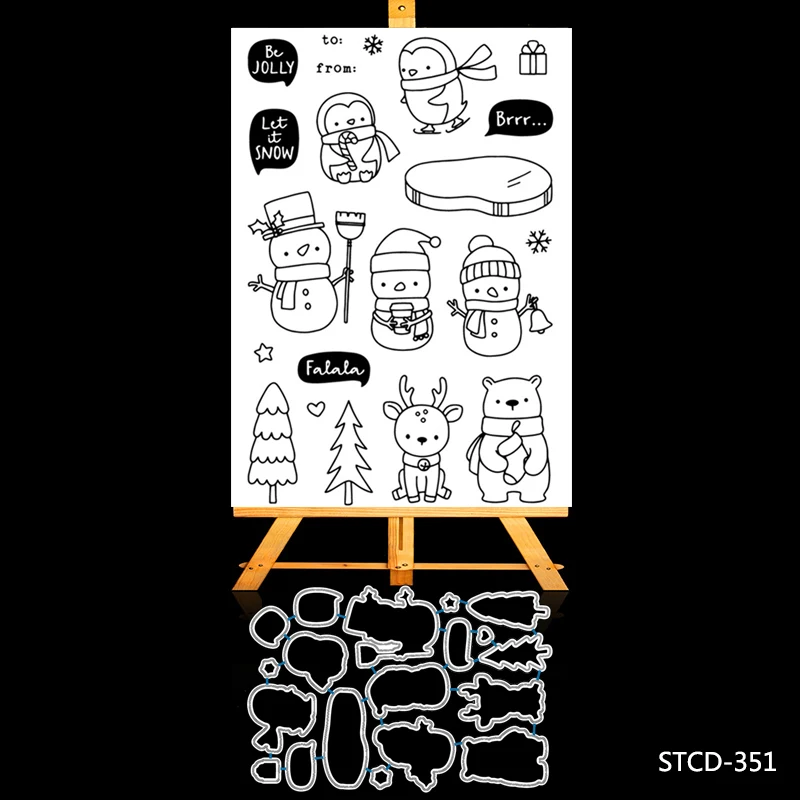 ZhuoAng Cutting Dies and Clear Stamp Set for DIY Scrapbooking Photo Album Decoretive Embossing Stencial
ZhuoAng Cutting Dies and Clear Stamp Set for DIY Scrapbooking Photo Album Decoretive Embossing Stencial