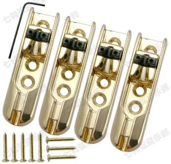 4 strings zinc alloy bass Bridge Split guitar strings Bridge Golden Electric bass guitar Bridge accessories parts
4 strings zinc alloy bass Bridge Split guitar strings Bridge Golden Electric bass guitar Bridge accessories parts