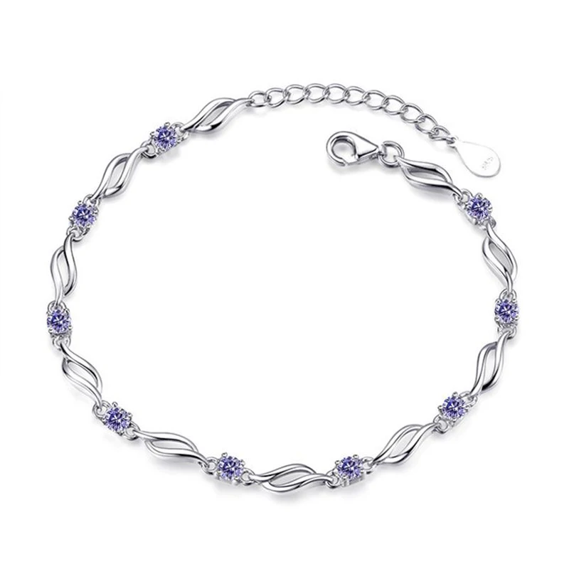 Luxury 925 Sterling Silver Flower Charm Bracelets Link Chain Adjustable Braclets For Women Wedding Jewelry SY389
Luxury 925 Sterling Silver Flower Charm Bracelets Link Chain Adjustable Braclets For Women Wedding Jewelry SY389