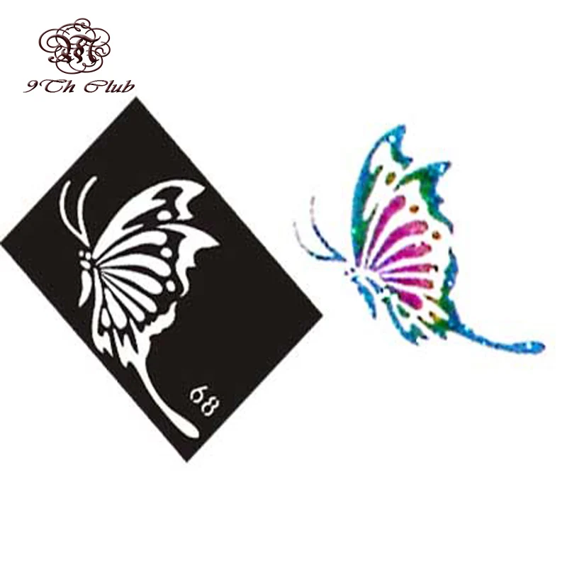 50pcs small glitter tattoo stencil woman female kids cute 50pcs small glitter tattoo stencil woman female kids cute