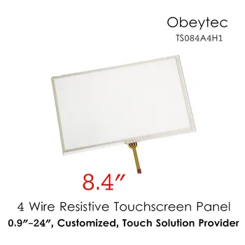 Obeytec 8.4" touch panels, 4wire Resistive touch screen, 4:3, Active area 170.5*128 mm, Obeytec Model No. TS084A4H1
Obeytec 8.4" touch panels, 4wire Resistive touch screen, 4:3, Active area 170.5*128 mm, Obeytec Model No. TS084A4H1