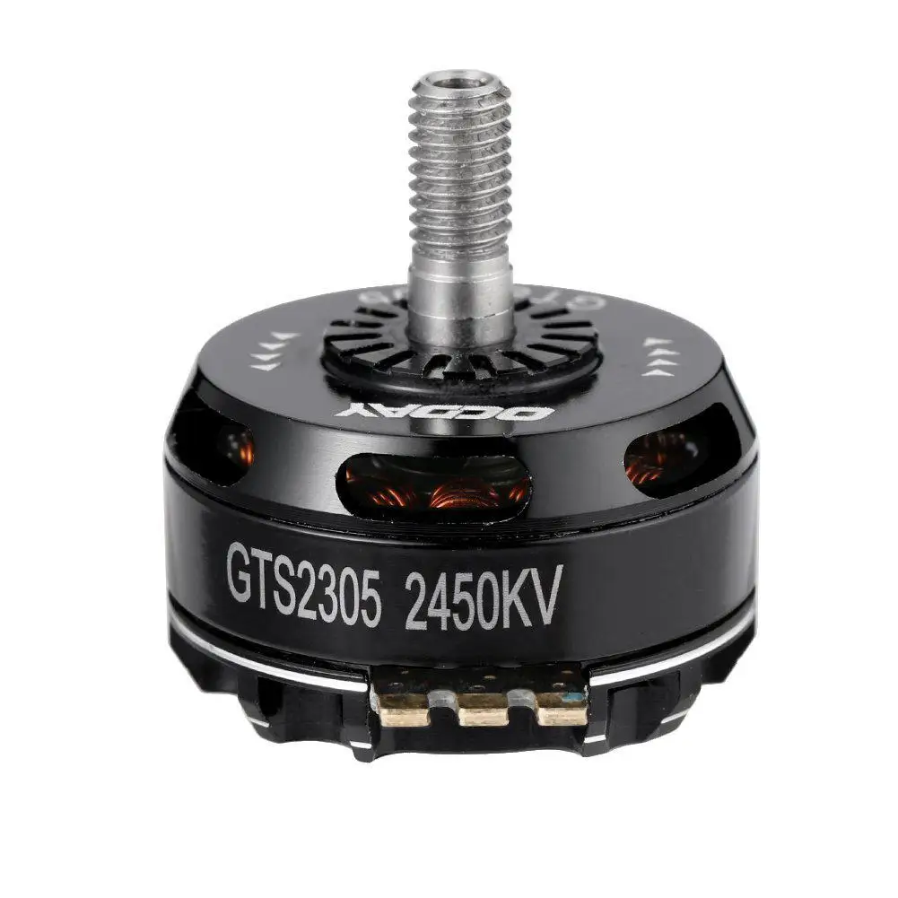 OCDAY GTS2305 2450KV Brushless Motor 3-5S Support 3.7 -7.4V high-efficiency for FPV RC Racing Drone Quadcopter
OCDAY GTS2305 2450KV Brushless Motor 3-5S Support 3.7 -7.4V high-efficiency for FPV RC Racing Drone Quadcopter