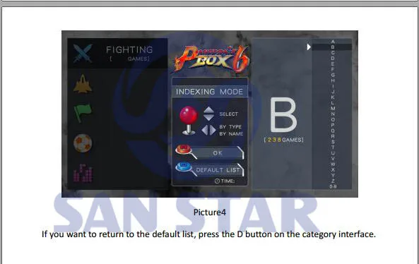 Pandora's Box6 Arcade Version user manual 9 w