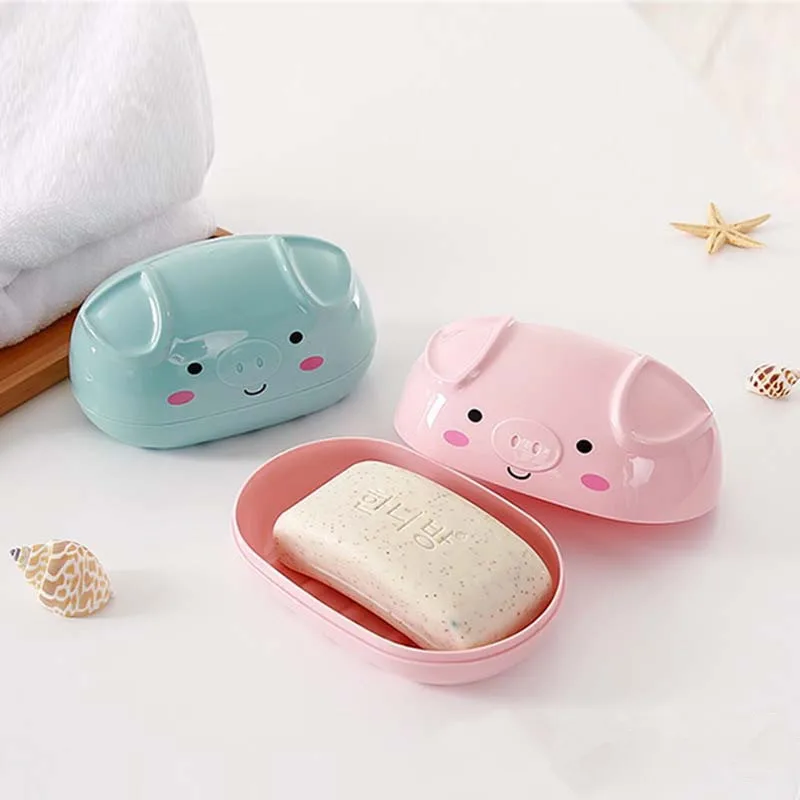 1Pc Portable Travel Rectangular Soap Dish Plastic Pig Catoon Lock Leak Dish with Lid Soap Dish Box Case Holder Container
1Pc Portable Travel Rectangular Soap Dish Plastic Pig Catoon Lock Leak Dish with Lid Soap Dish Box Case Holder Container