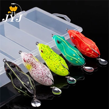 5pcs/box soft tube bait japan plastic fishing lures frog lure spoon hooks Topwater ray frog 6CM 13G artificial soft toad bait
5pcs/box soft tube bait japan plastic fishing lures frog lure spoon hooks Topwater ray frog 6CM 13G artificial soft toad bait