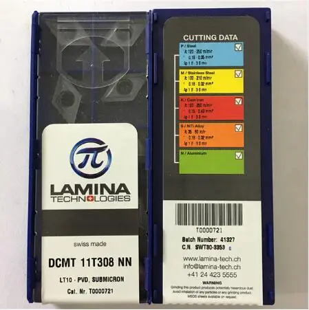 Free Shipping DCMT11T308NN LT10 Original Lamina CNC Blade Carbide Inserts Turning Inserts Lathe Tools 100Pcs/Lot
Free Shipping DCMT11T308NN LT10 Original Lamina CNC Blade Carbide Inserts Turning Inserts Lathe Tools 100Pcs/Lot