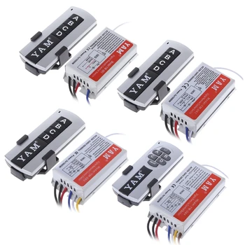 YAM 4 Way ON/OFF 220V Wireless Remote Control Switch Digital Receiver Lamp With ABCD Buttons
YAM 4 Way ON/OFF 220V Wireless Remote Control Switch Digital Receiver Lamp With ABCD Buttons