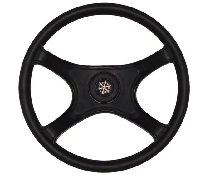 Universal Replacement ABS 330mm 4 Spoke 3/4" Boat Steering Wheel for Marine Rib Speedboat Pontoon Power Sail Boat Yacht
Universal Replacement ABS 330mm 4 Spoke 3/4" Boat Steering Wheel for Marine Rib Speedboat Pontoon Power Sail Boat Yacht