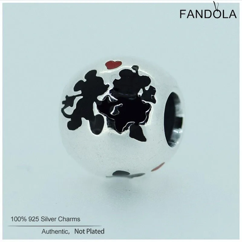 Mouse Kiss Love Charms 925 Sterling Silver Dangle Beads for Women Fits Original Bracelets DIY Fine Charm Silver 925 Jewelry
Mouse Kiss Love Charms 925 Sterling Silver Dangle Beads for Women Fits Original Bracelets DIY Fine Charm Silver 925 Jewelry