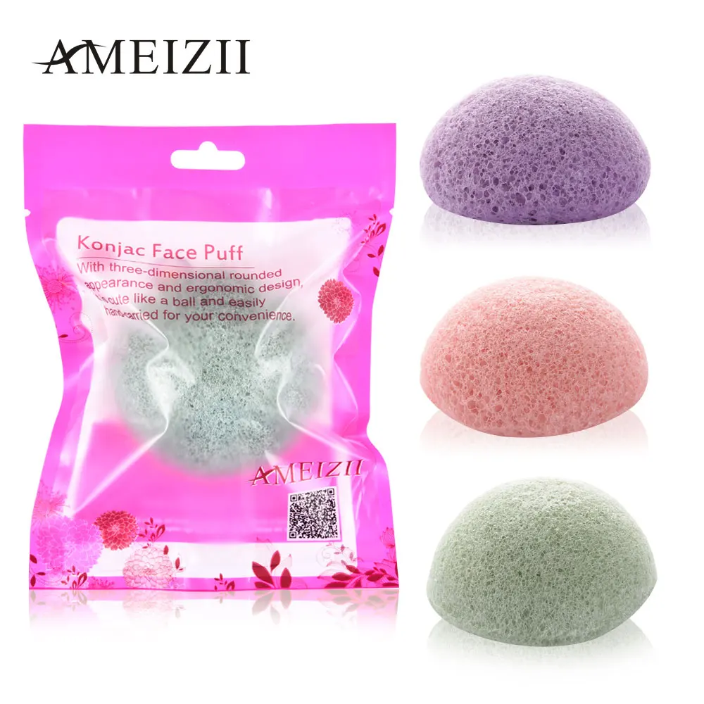 AMEIZII Facial Puff Face Cleanse Washing Sponge Natural Konjac Cosmetic Puff Face Cleaning Wash Flutter Care Makeup Tools 1pcs
AMEIZII Facial Puff Face Cleanse Washing Sponge Natural Konjac Cosmetic Puff Face Cleaning Wash Flutter Care Makeup Tools 1pcs