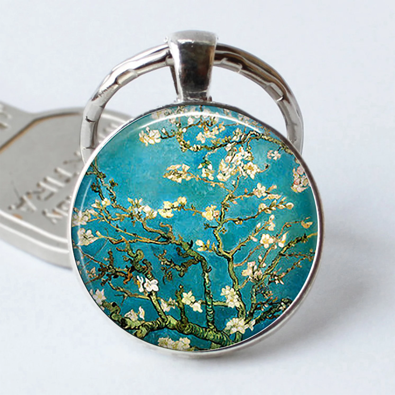 Van Gogh Almond Branch in Bloom keychain Van Gogh art keyring cabochon glass Van Gogh key chain ring fashion gift
Van Gogh Almond Branch in Bloom keychain Van Gogh art keyring cabochon glass Van Gogh key chain ring fashion gift