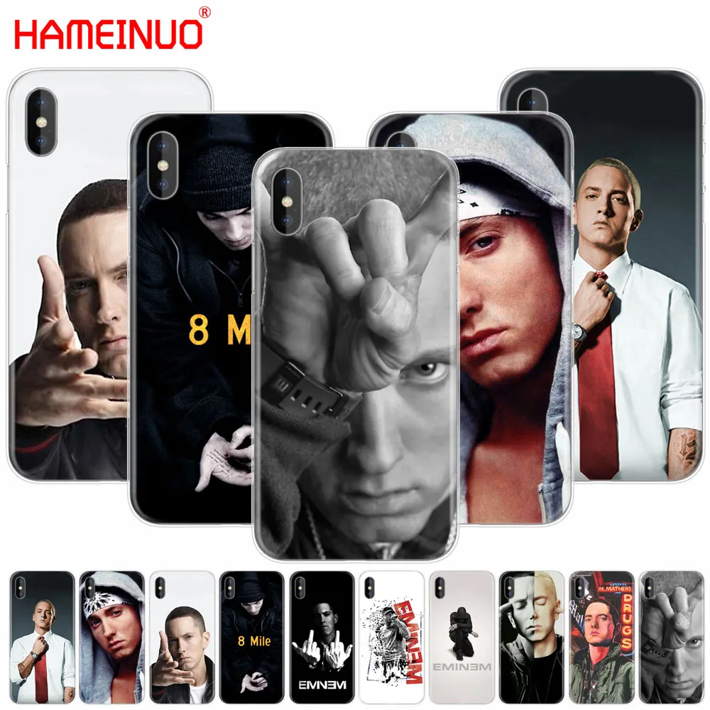 HAMEINUO Hip Hop Rapper Eminem rap cell phone Cover case for iphone X 8 7 6 4 4s 5 5s SE 5c 6s plus 
HAMEINUO Hip Hop Rapper Eminem rap cell phone Cover case for iphone X 8 7 6 4 4s 5 5s SE 5c 6s plus