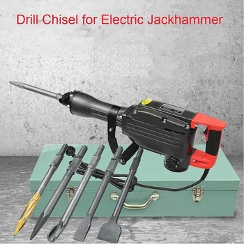 Jack Hammer Drill Chisel For Electric Demolition Hammer Concrete Breaker Jackhammer 95/65
Jack Hammer Drill Chisel For Electric Demolition Hammer Concrete Breaker Jackhammer 95/65