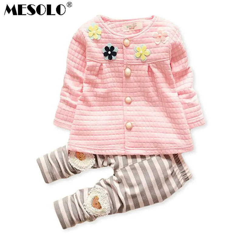 MESOLO Baby girls spring autumn christmas outfits clothing sets children tracksuit set flower cardigan suit kids girls set
MESOLO Baby girls spring autumn christmas outfits clothing sets children tracksuit set flower cardigan suit kids girls set