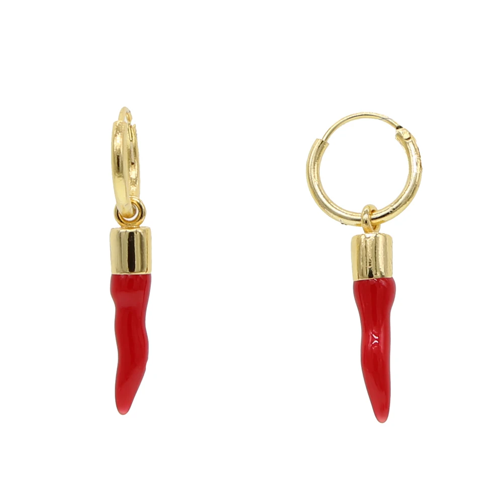 2019 summer new chili pepper charm drop earring Gold metal fashion lovely girl women ear jewelry
2019 summer new chili pepper charm drop earring Gold metal fashion lovely girl women ear jewelry