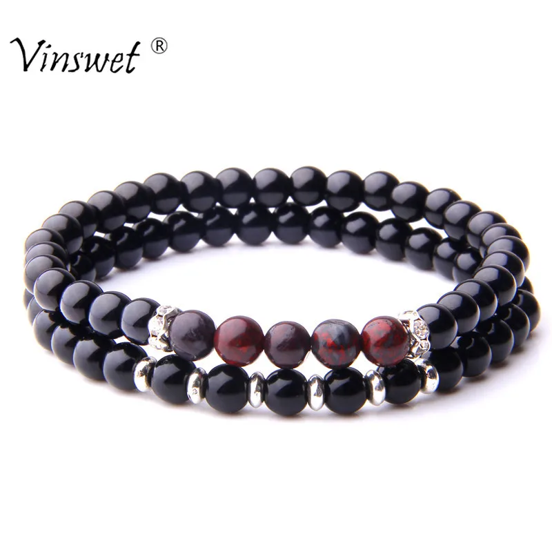 Fashion Black Onyx Natural Stone Bracelet Men 6mm Elastic Rope Labradorite Beads Bracelets for Men Women Charm Jewelry
Fashion Black Onyx Natural Stone Bracelet Men 6mm Elastic Rope Labradorite Beads Bracelets for Men Women Charm Jewelry