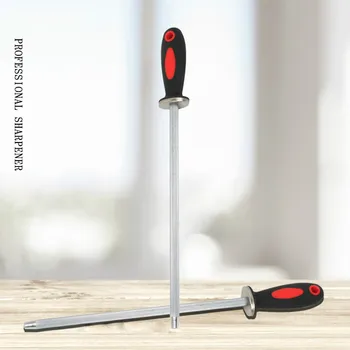 New 12 Inch Knife Sharpener Carbon Steel Sharpening Rod For Chefs Plastic Handle Kitchen Knives Sharpening Tools High Quality
New 12 Inch Knife Sharpener Carbon Steel Sharpening Rod For Chefs Plastic Handle Kitchen Knives Sharpening Tools High Quality