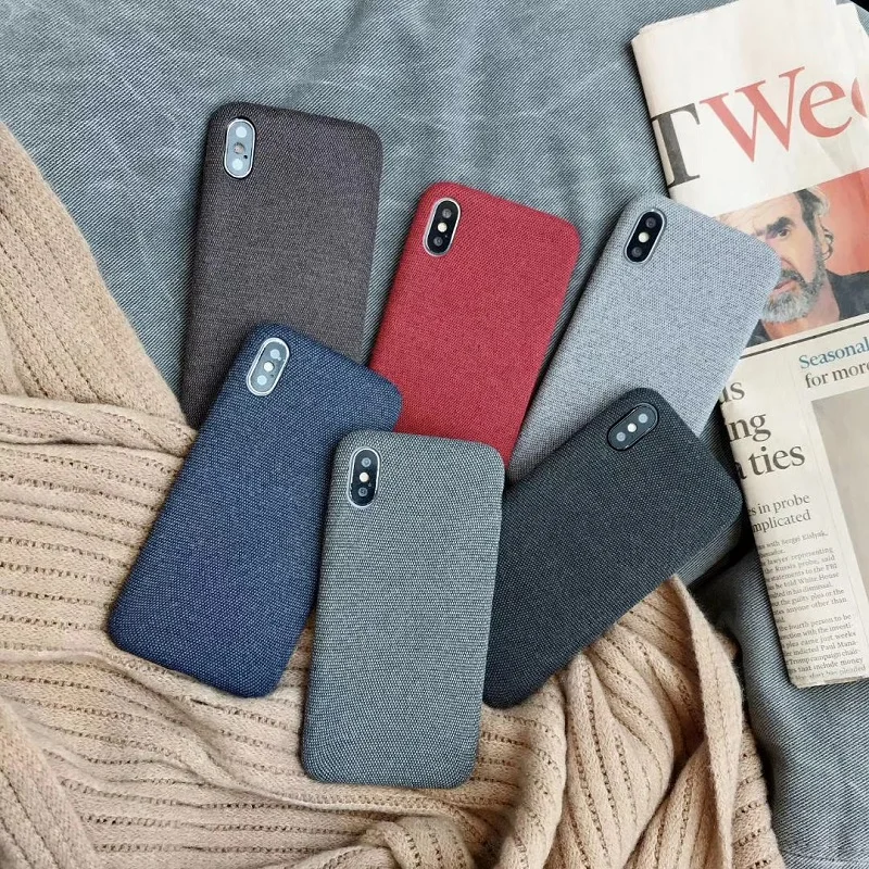Luxury Plush Fabrics Soft Back Cover For iPhone XS MAX XR 7 Case Cotton Linen Cloth Phone Cases For iPhone X 8 7 6 6S Plus Coque
Luxury Plush Fabrics Soft Back Cover For iPhone XS MAX XR 7 Case Cotton Linen Cloth Phone Cases For iPhone X 8 7 6 6S Plus Coque