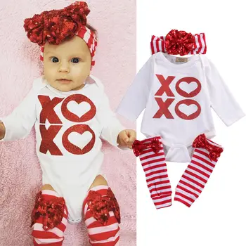 3pcs Newborn Infant Kids Baby Girl Clothes Set Romper Leg Warmer Striped Headband Girls XMAS Clothing Outfit Set
3pcs Newborn Infant Kids Baby Girl Clothes Set Romper Leg Warmer Striped Headband Girls XMAS Clothing Outfit Set
