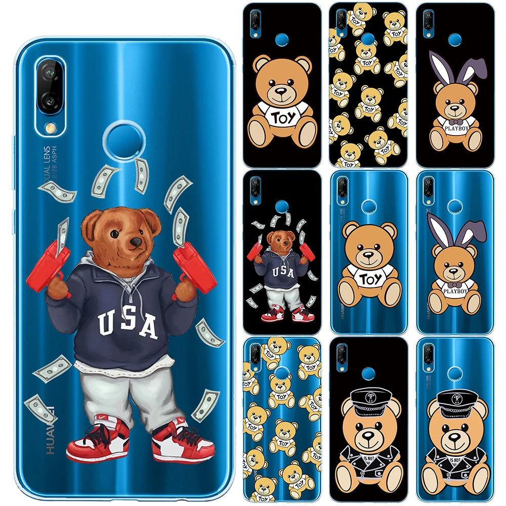 Cute Brand Bear Soft TPU Cover For Coque Huawei P8 P9 P10 P20 Lite P30 Lite Pro Silicon Case For Capa Huawei Mate 10 20 Lite Pro
Cute Brand Bear Soft TPU Cover For Coque Huawei P8 P9 P10 P20 Lite P30 Lite Pro Silicon Case For Capa Huawei Mate 10 20 Lite Pro