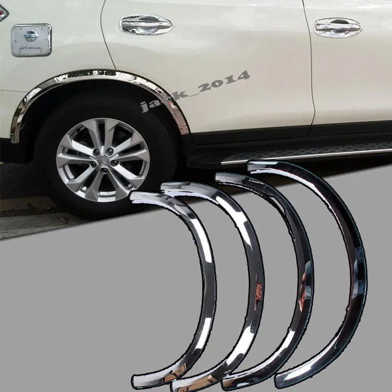 Stainless Fender Flares Arch Wheel Eyebrow Protector Fit For 2014-2016 Rogue X-trail
Stainless Fender Flares Arch Wheel Eyebrow Protector Fit For 2014-2016 Rogue X-trail