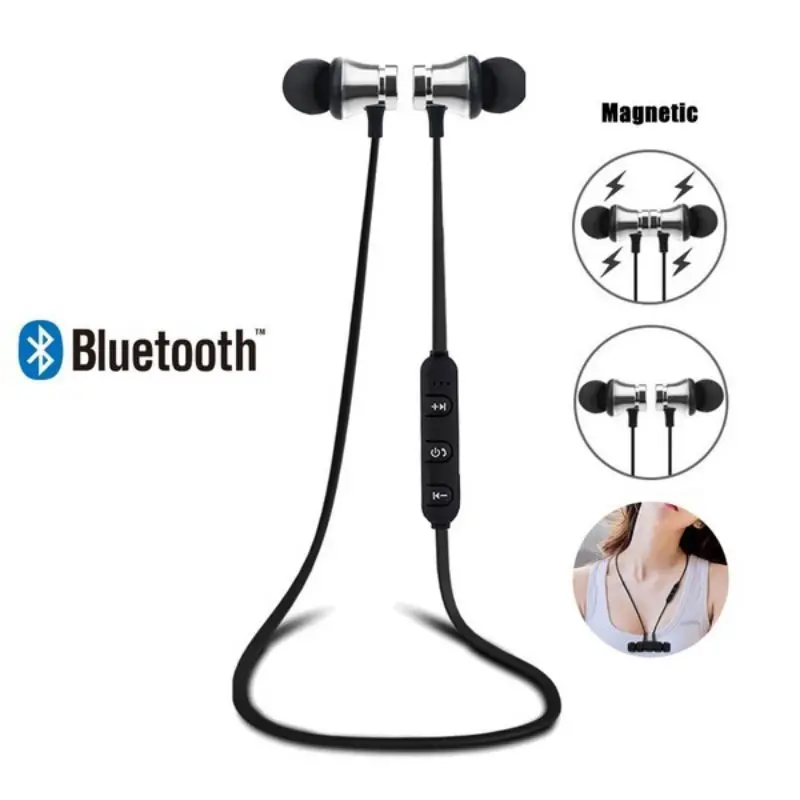 Bluetooth 4.2 Headphone In-Ear Earbuds Stereo Earphone Sports Headset Wireless Magnetic Earpiece
Bluetooth 4.2 Headphone In-Ear Earbuds Stereo Earphone Sports Headset Wireless Magnetic Earpiece