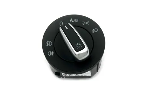 

Хромированный переключатель света с подходящим домом, автоматический для нового Scirocco / Tiguan / Golf MK5 MK6 / EOS / Jetta MK5 /Passat B6