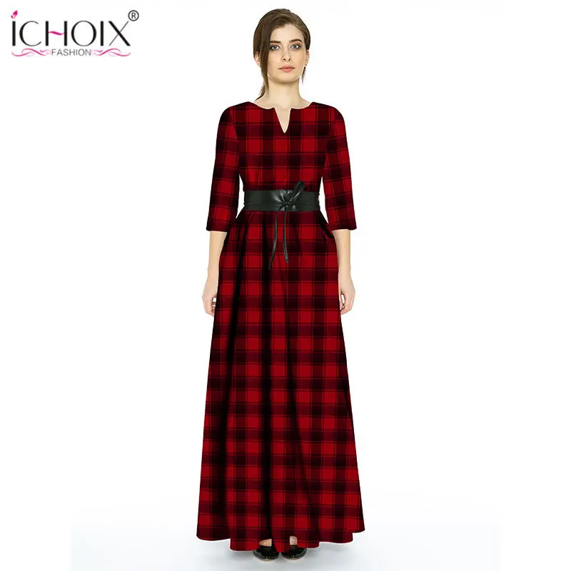 4xl 5xl Big Sizes 2019 Autumn Women Long Dress Plus Sizes Winter V Neck Plaid Female Maxi Dress Elegant Party Floor Length Dress
4xl 5xl Big Sizes 2019 Autumn Women Long Dress Plus Sizes Winter V Neck Plaid Female Maxi Dress Elegant Party Floor Length Dress