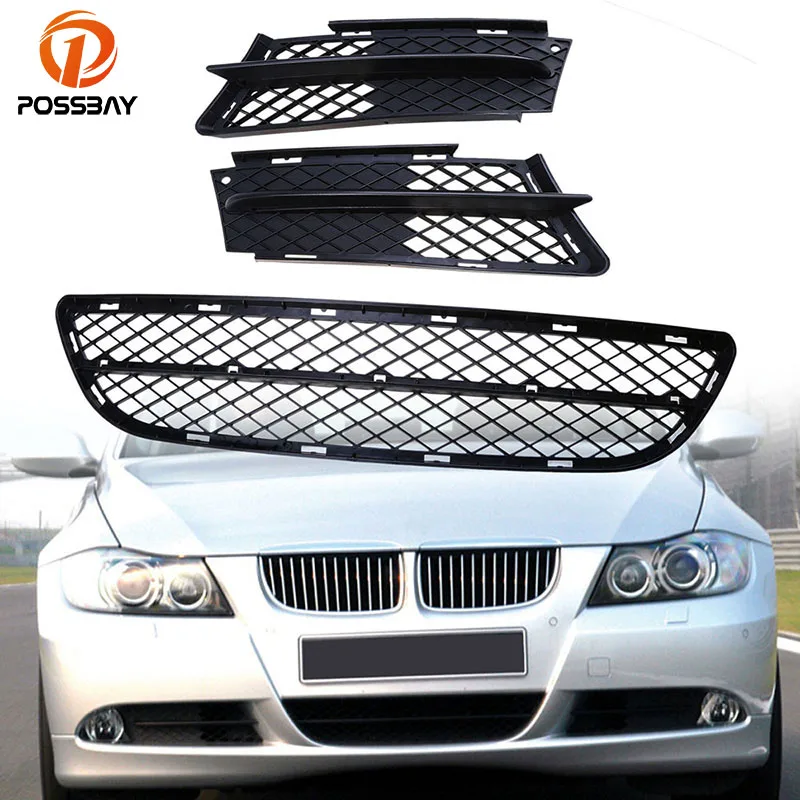 POSSBAY Car Front Lower Bumper Grill Side Middle Center Hood Grilles for BMW 3-Series E91 Wagon 2006 2007 2008 Pre-facelift
POSSBAY Car Front Lower Bumper Grill Side Middle Center Hood Grilles for BMW 3-Series E91 Wagon 2006 2007 2008 Pre-facelift