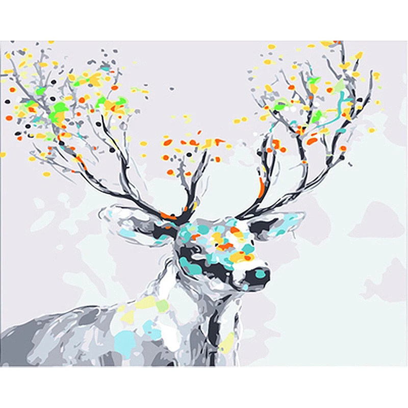 Color Antlers.40x50cm,Painting By Numbers,DIY,wall Art,Living Room Decoration,Scenery,Figure,Animal,Flower,Cartoon
Color Antlers.40x50cm,Painting By Numbers,DIY,wall Art,Living Room Decoration,Scenery,Figure,Animal,Flower,Cartoon