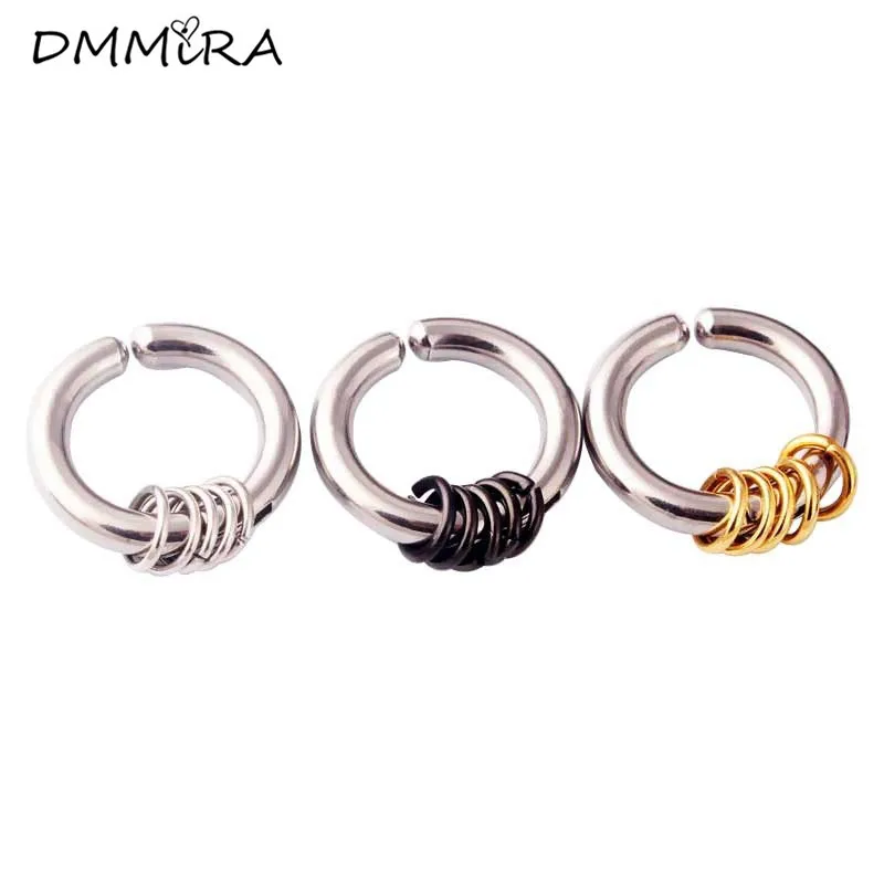 Fashion Men Punk Round Ball Male Earrings Silver Steel Five Circle Non Piercing Open Hoop Huggie Earrings Brincos Jewelry
Fashion Men Punk Round Ball Male Earrings Silver Steel Five Circle Non Piercing Open Hoop Huggie Earrings Brincos Jewelry