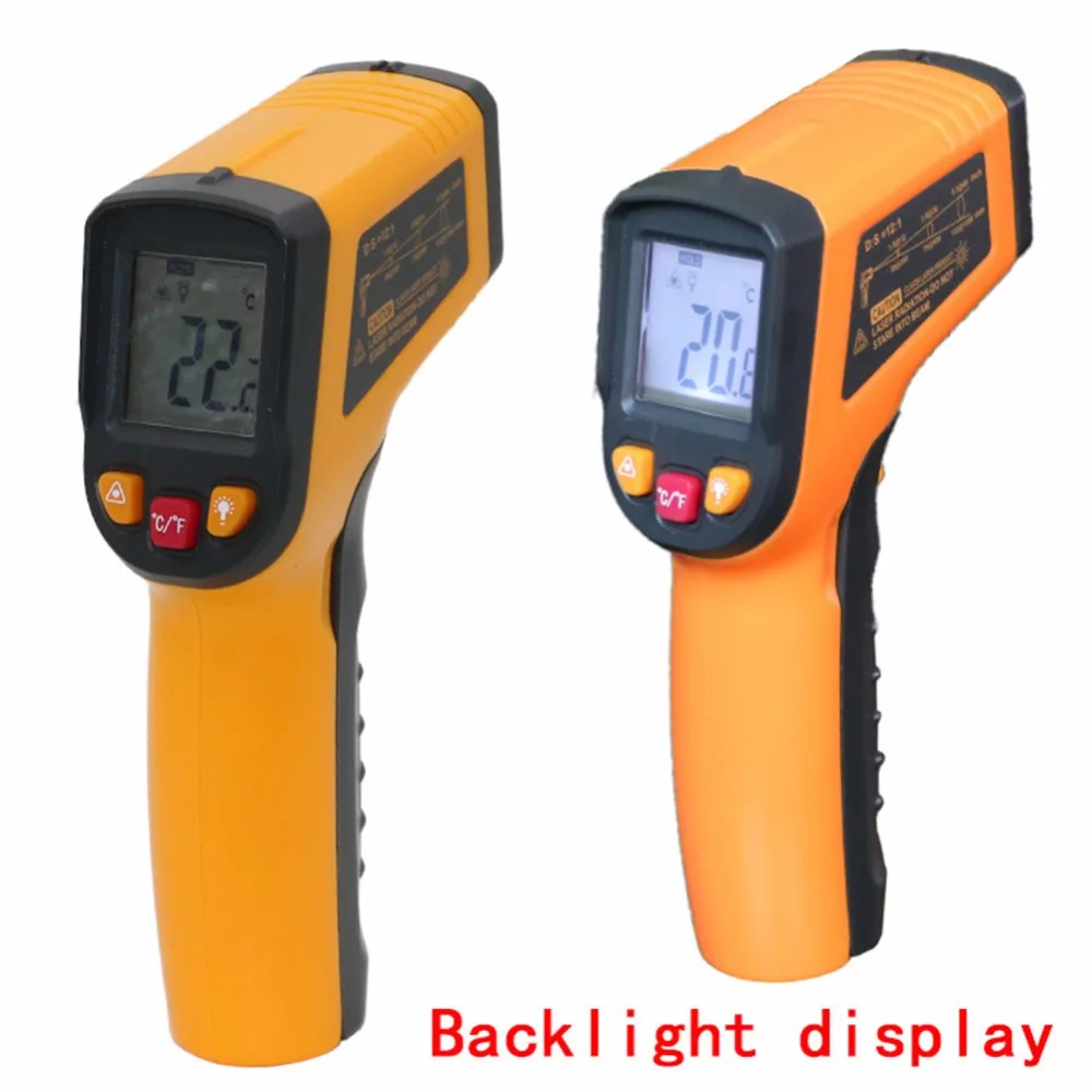 digital thermometer,termometro digital,Red Laser Temperature Meter I