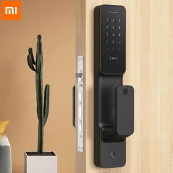Xiaomi Mijia Push-Pull Smart Door Lock Bluetooth Unlock Detect Alarm Smart Lock Keyless Fingerprint Password App Control
Xiaomi Mijia Push-Pull Smart Door Lock Bluetooth Unlock Detect Alarm Smart Lock Keyless Fingerprint Password App Control