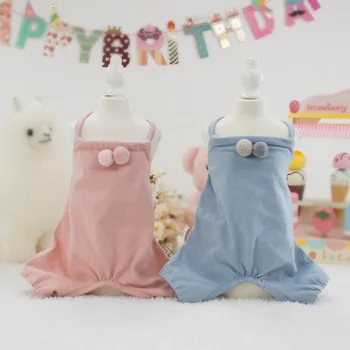 Soft Cotton Dog Pet Cat Overall Jumpsuit Romper Clothing Summer Small Dog Chihuahua Pitbull Pant Clothes For Pet
Soft Cotton Dog Pet Cat Overall Jumpsuit Romper Clothing Summer Small Dog Chihuahua Pitbull Pant Clothes For Pet