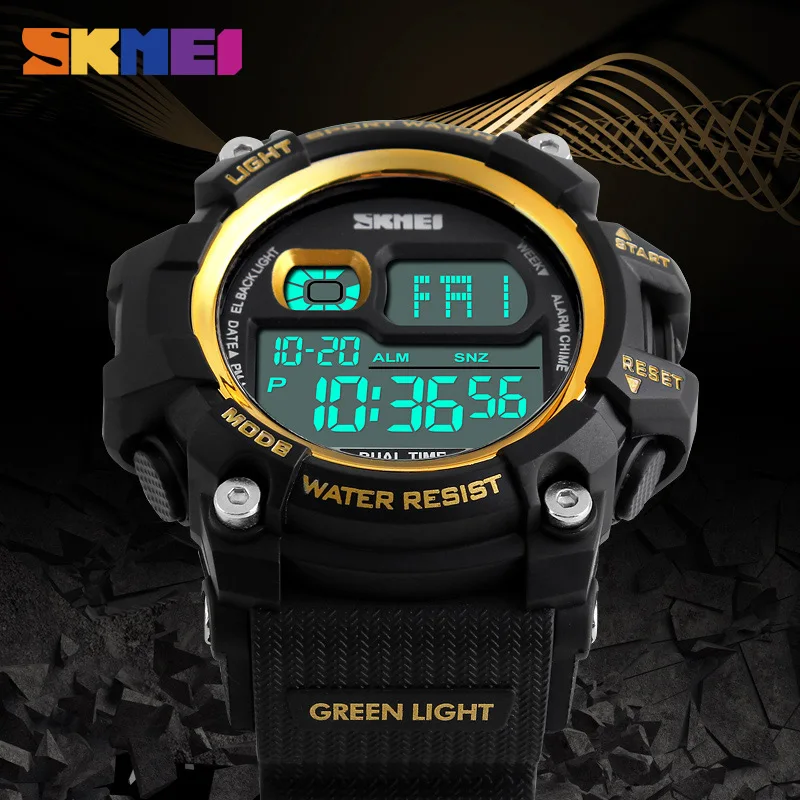 SKMEI Brand Men's Sports Watch Men Waterproof Chronograph Military Outdoor Mens Digital led Wrist Watches Relogio Masculino
SKMEI Brand Men's Sports Watch Men Waterproof Chronograph Military Outdoor Mens Digital led Wrist Watches Relogio Masculino