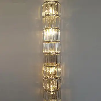 60-160 CM XL large crystal Wall lamp for living room Parlor Hotel Fixture wall sconce Project daily Lighting E14 Led Luminaire
60-160 CM XL large crystal Wall lamp for living room Parlor Hotel Fixture wall sconce Project daily Lighting E14 Led Luminaire
