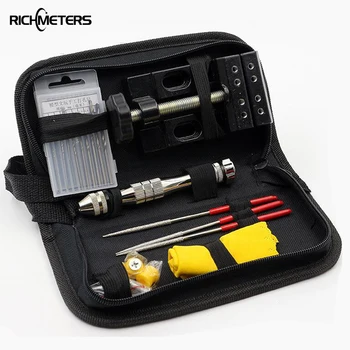 Mini Aluminum Hand Drill With Keyless Chuck + 10pcs Twist Drill Bit With Mini Vise Needle Files DIY Woodworking Tools
Mini Aluminum Hand Drill With Keyless Chuck + 10pcs Twist Drill Bit With Mini Vise Needle Files DIY Woodworking Tools