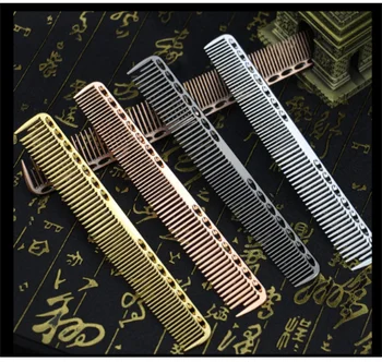 2 in 1 Stainless Steel Hair Comb Pro Salon Hairdresser Comb Hair Cutting Combs Hair Care Styling Brush Tools / by dhl 50pcs
2 in 1 Stainless Steel Hair Comb Pro Salon Hairdresser Comb Hair Cutting Combs Hair Care Styling Brush Tools / by dhl 50pcs