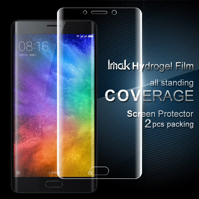 2PCS Full coverage for Xiaomi Mi Note2 5.7" Full Screen protector Imak Hydrogel Film For Xiaomi Mi Note 2 screen protector
2PCS Full coverage for Xiaomi Mi Note2 5.7" Full Screen protector Imak Hydrogel Film For Xiaomi Mi Note 2 screen protector