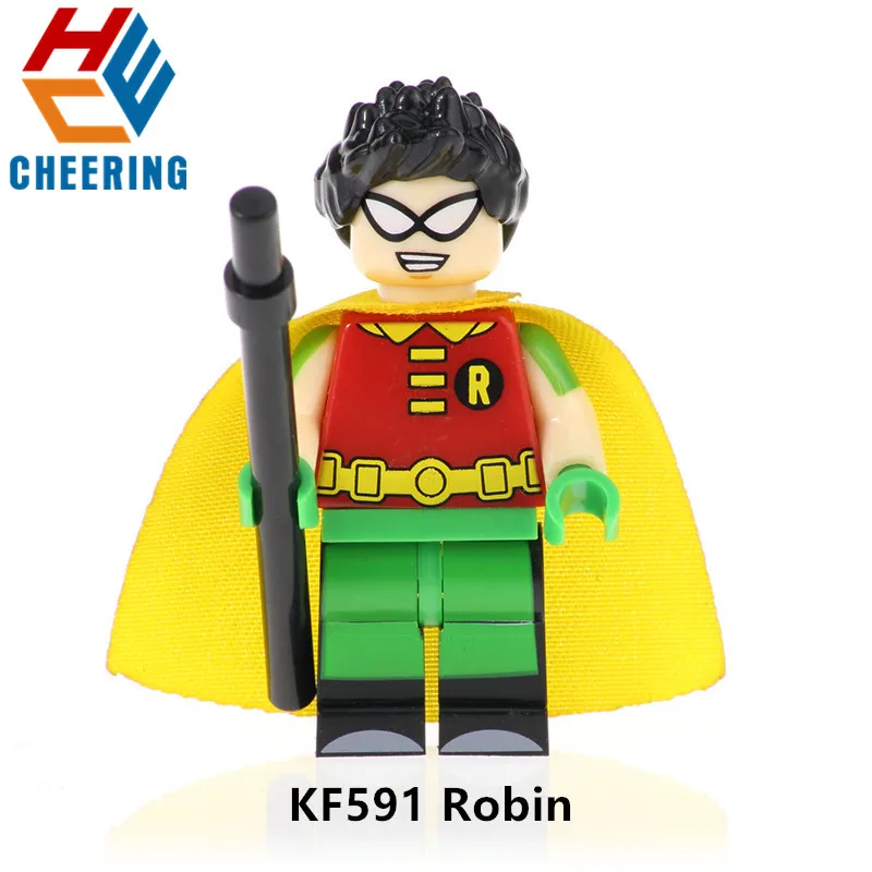 KF594 Single Sale Figures Super Heroes Robin Action Raven Starfire Cyborg Buliding Blocks Beast Boy For Children Gift Toys
KF594 Single Sale Figures Super Heroes Robin Action Raven Starfire Cyborg Buliding Blocks Beast Boy For Children Gift Toys